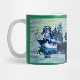 Mallard Duck Pair Mug